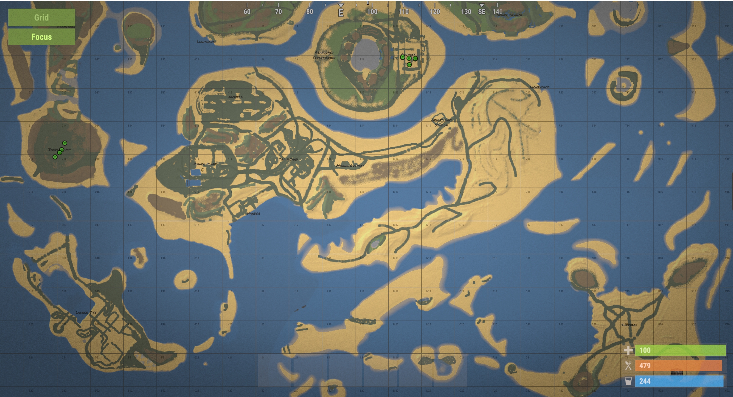 Vanilla rust map фото 29