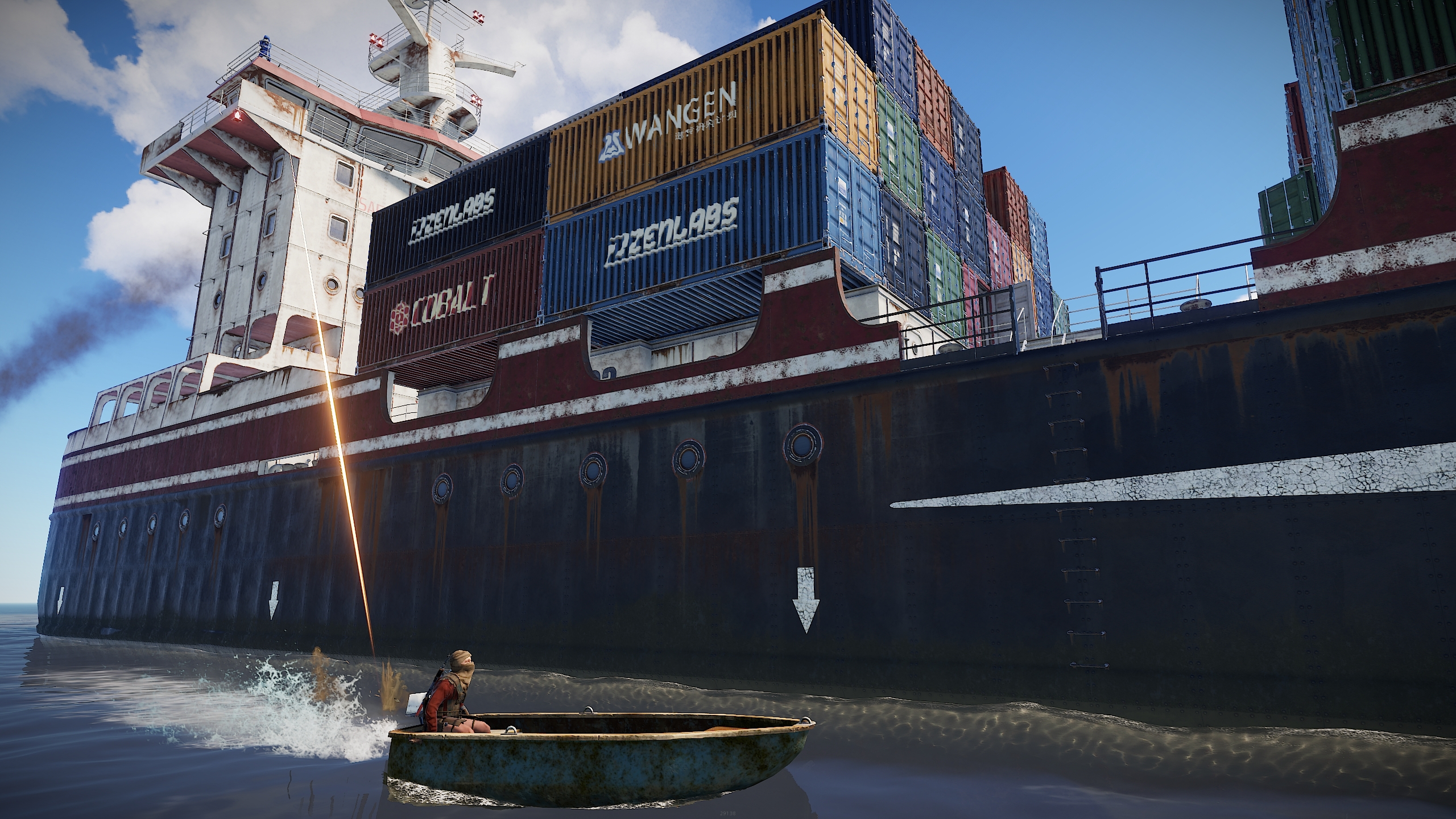 Rust cargo. Карго раст. Карго шип раст. Карго корабль в расте. Грузовое судно раст.