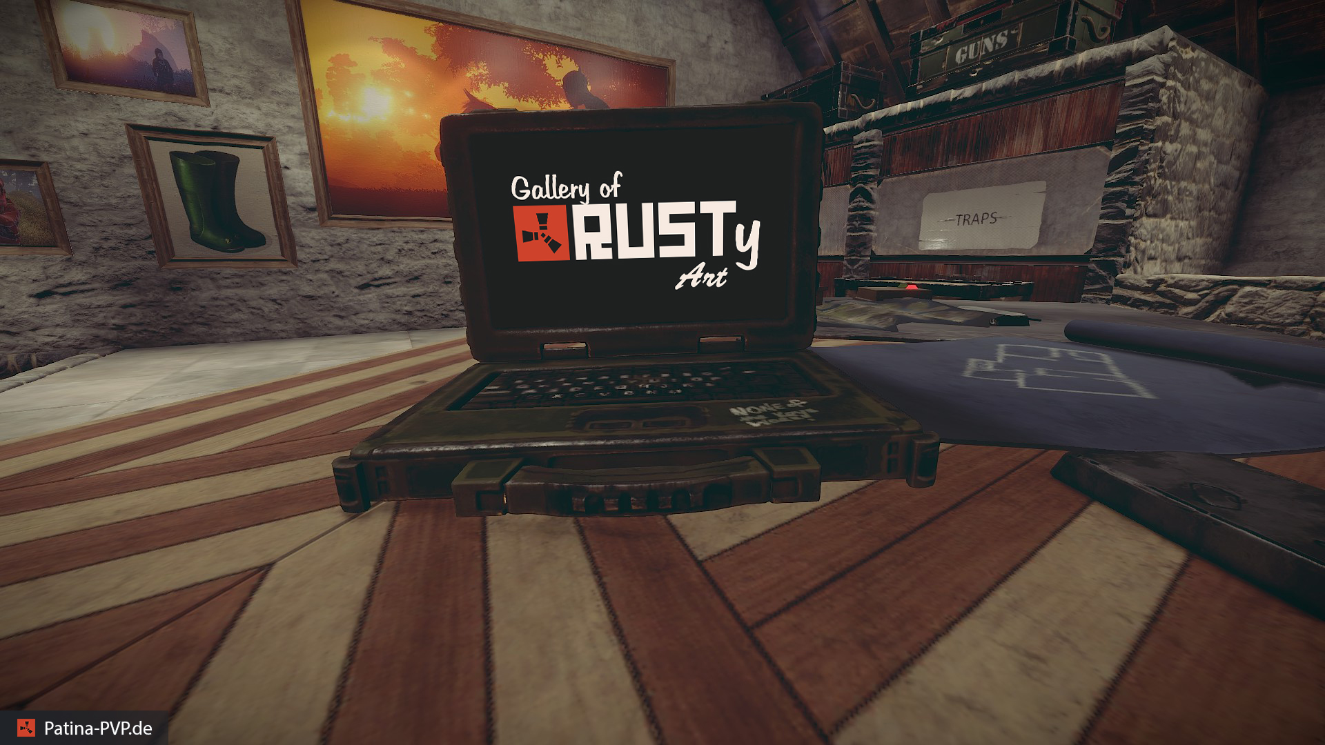 Rust servers. Ноут Rust. Раст на компе. Ноутбук Rust. ПК В стиле Rust.