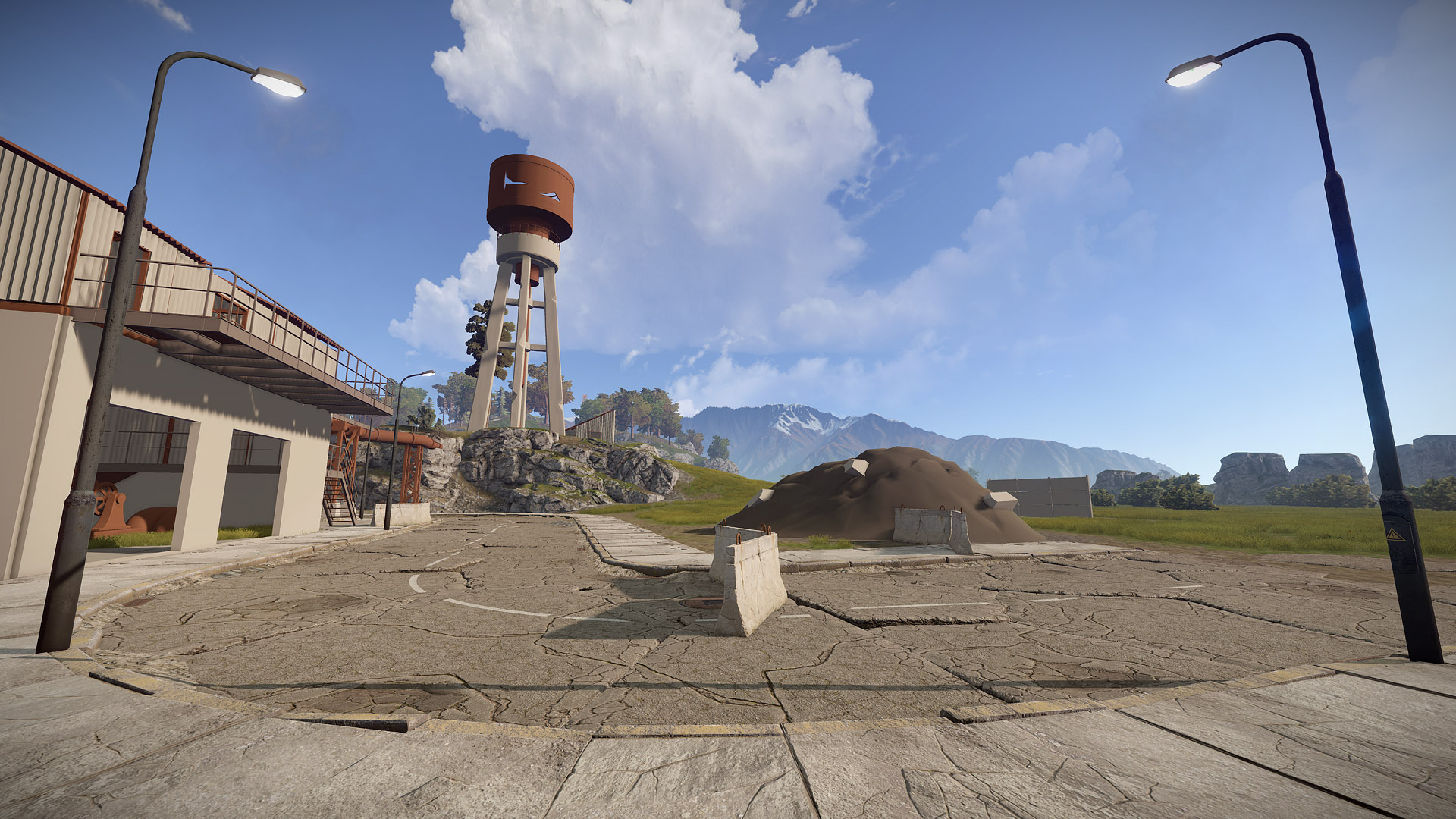 Rust камеры. Горнорудный карьер Rust. Мирный город раст. 220 Devblog Rust. 225 Devblog Rust.