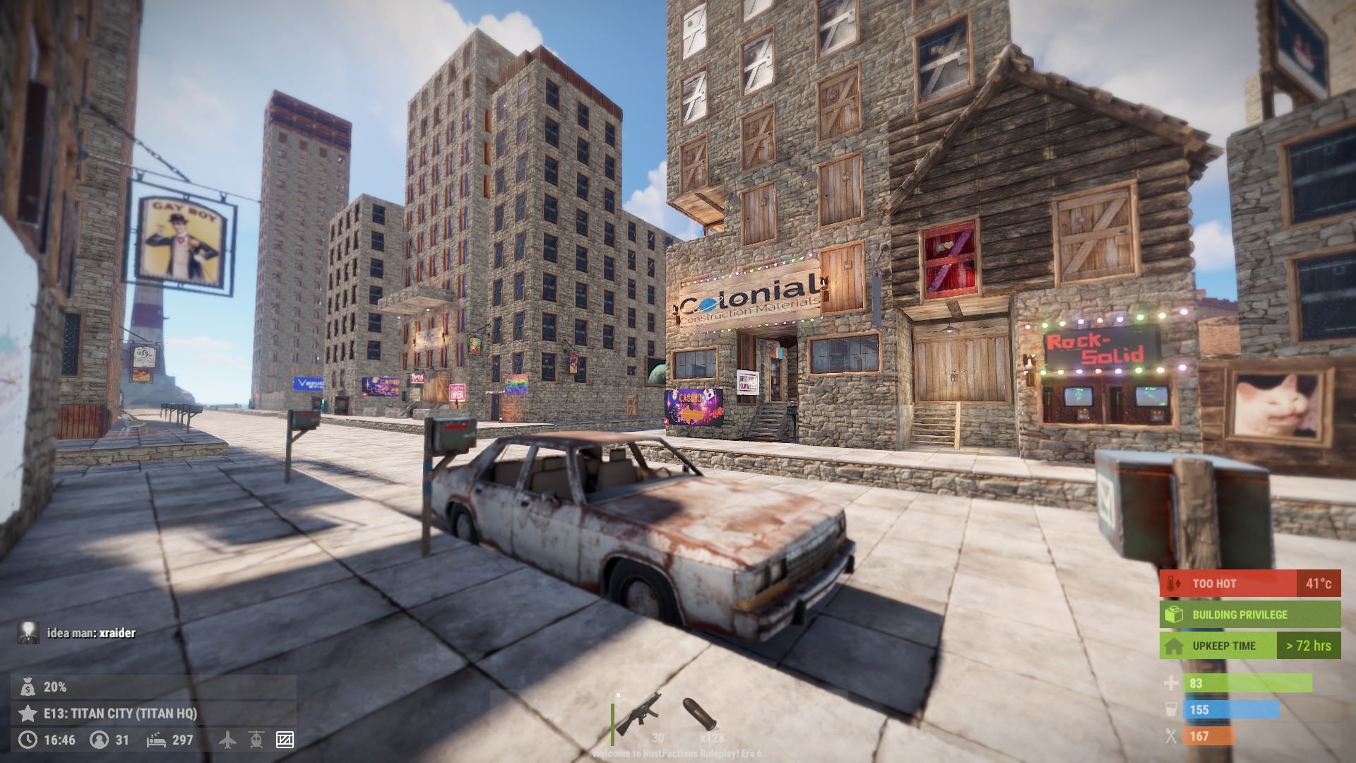 city in rust video game