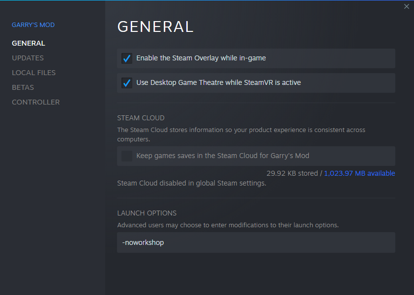 Garry's Mod Steam Key GLOBAL