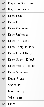 Addons Menu - Garry's Mod Wiki