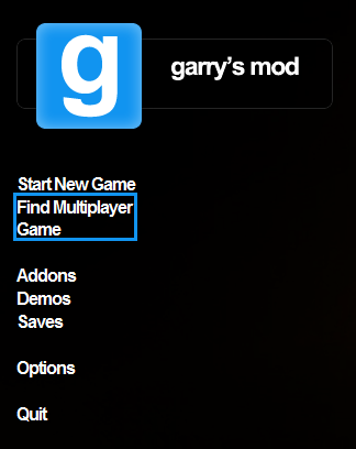 garrys mod server