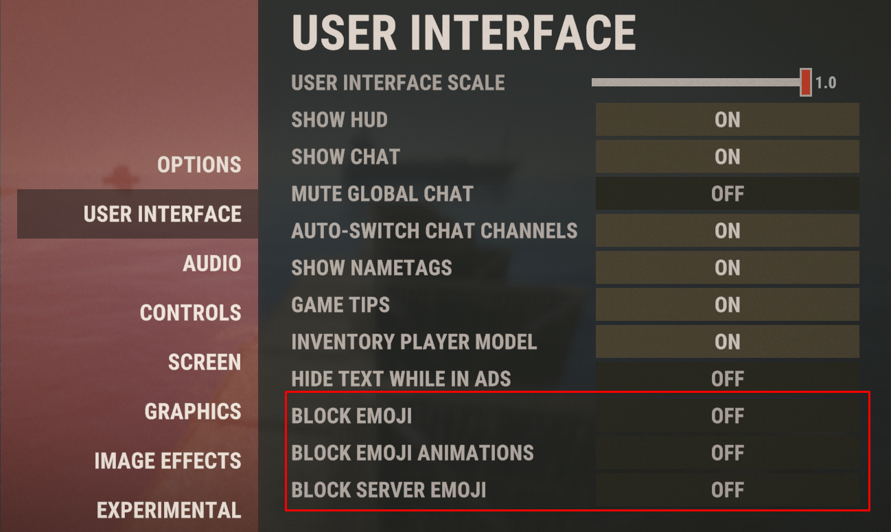 Interface / Chat console · wiki